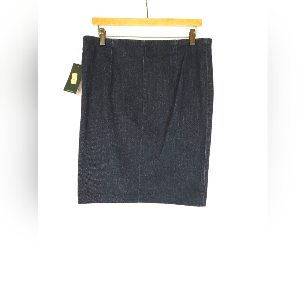Lauren Ralph Lauren Gray Pencil Skirt Knee-Length Work